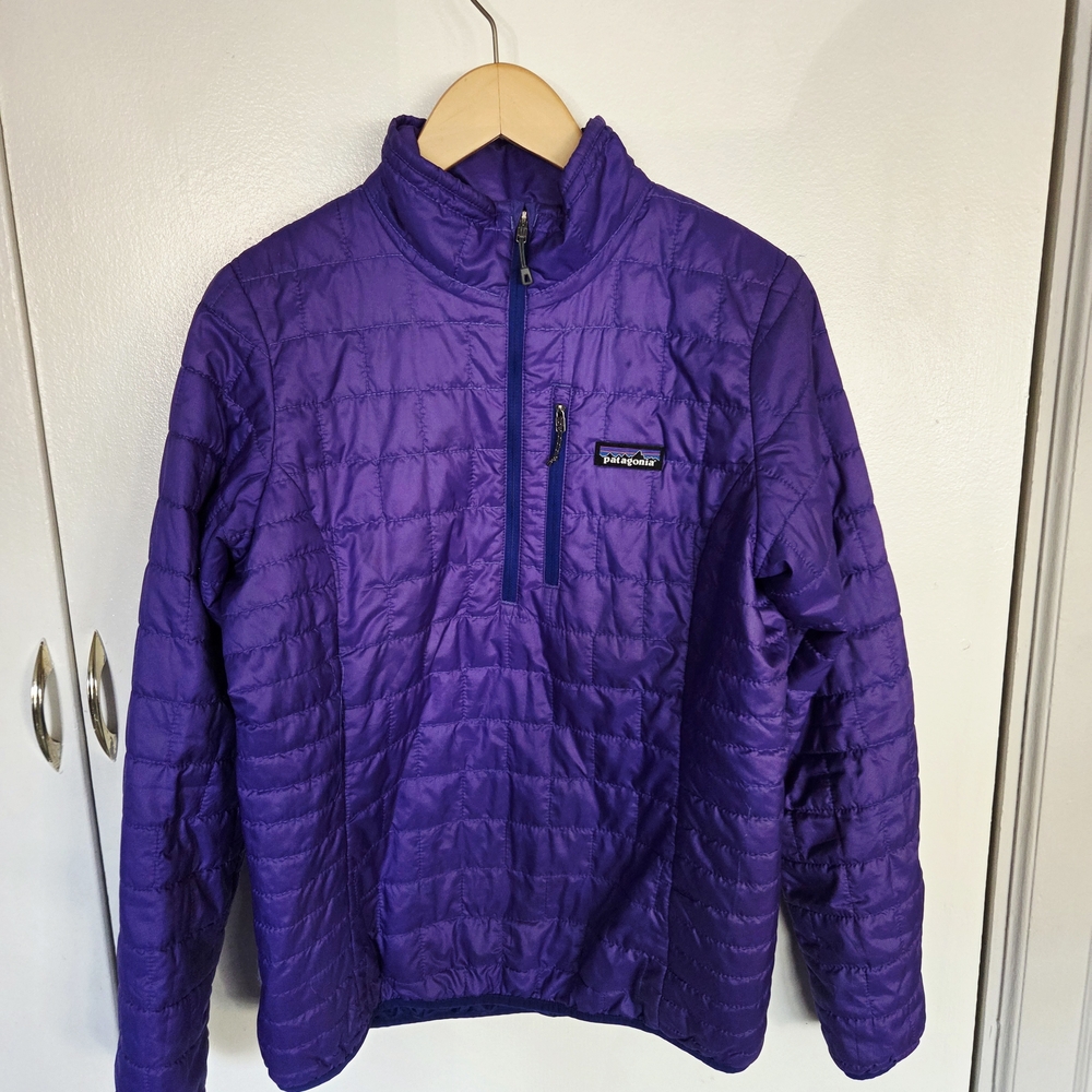 Patagonia Kids Puffer Jacket in Vibrant Purple